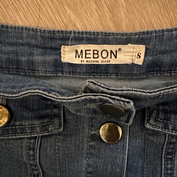 Stylish Off-Shoulder Denim Jumpsuit - Picture 2 of 3